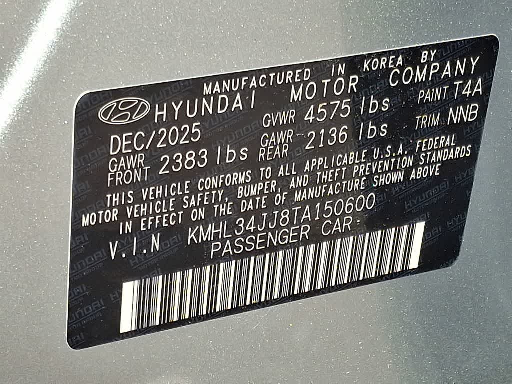 2026 Hyundai Sonata Hybrid SEL