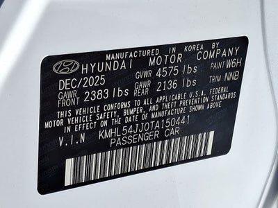 2026 Hyundai Sonata Hybrid Limited
