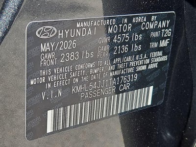 2026 Hyundai Sonata Hybrid Limited