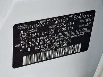 2025 Hyundai Sonata Hybrid Limited