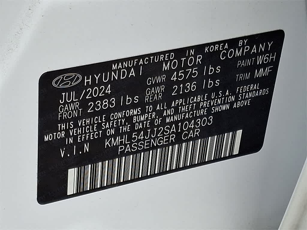 2025 Hyundai Sonata Hybrid Limited