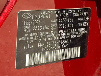 2025 Hyundai Sonata SEL