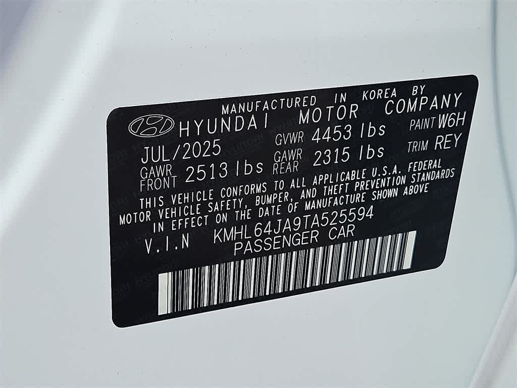 2026 Hyundai Sonata SEL Sport