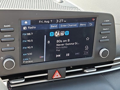 2023 Hyundai Elantra Hybrid Blue