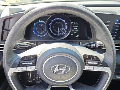 2023 Hyundai Elantra Hybrid Blue