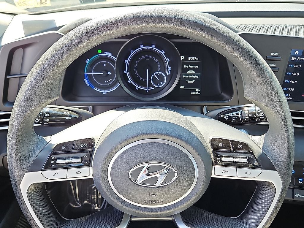 2023 Hyundai Elantra Hybrid Blue