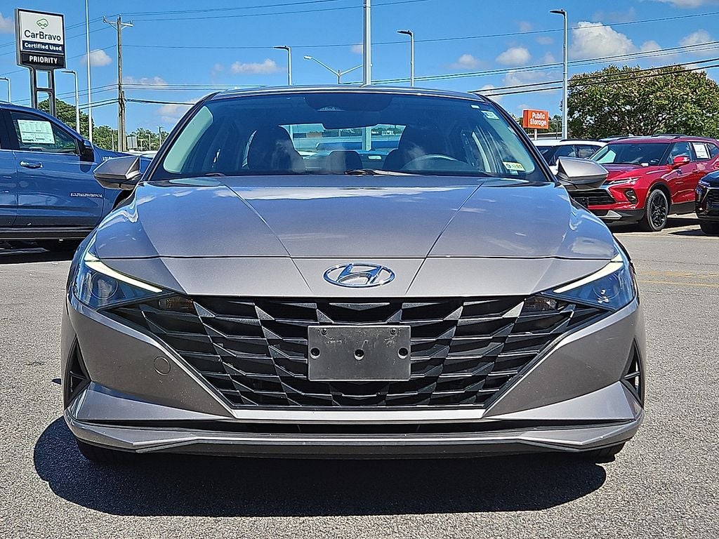 2023 Hyundai Elantra Hybrid Blue