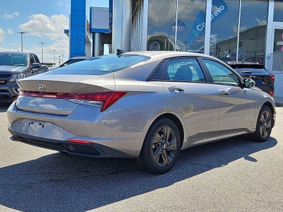2023 Hyundai Elantra Hybrid Blue