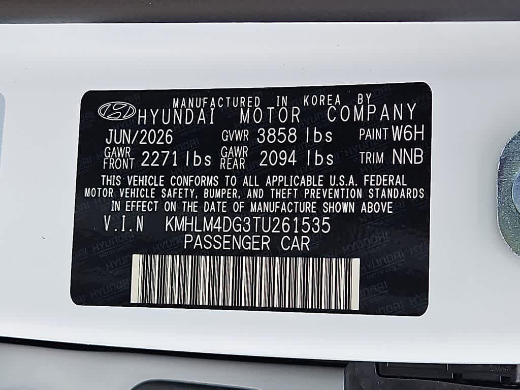 2026 Hyundai Elantra SEL Sport