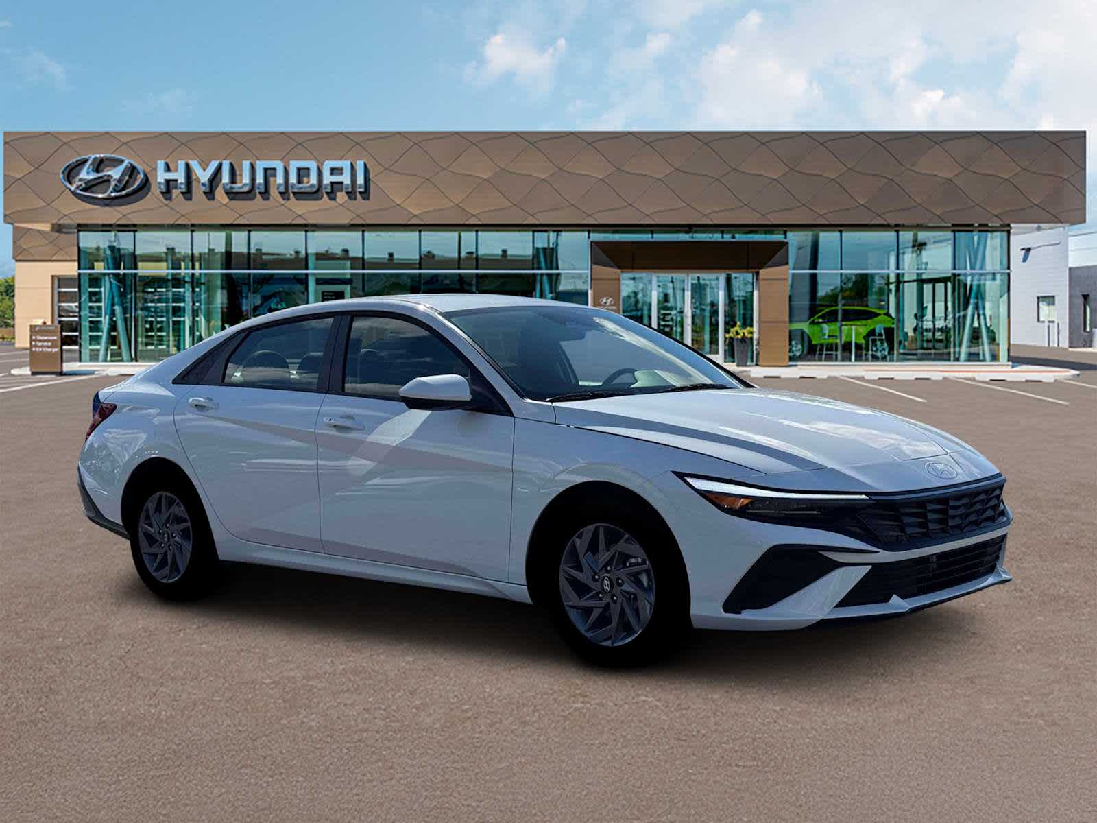 2026 Hyundai Elantra Hybrid Blue