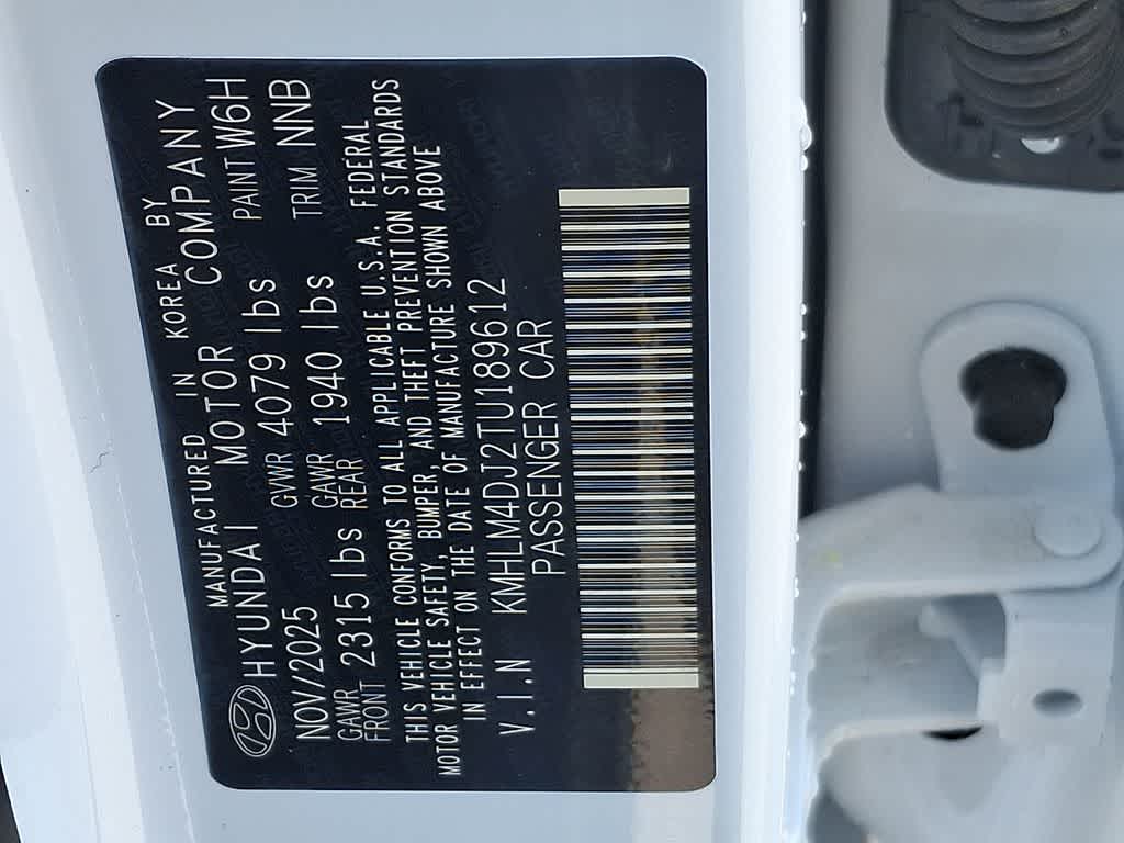 2026 Hyundai Elantra Hybrid Blue