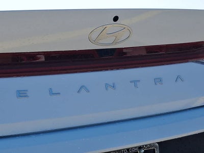 2026 Hyundai Elantra Hybrid Blue