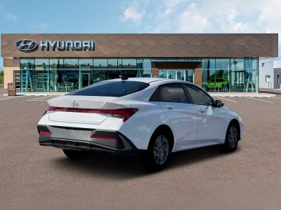 2026 Hyundai Elantra Hybrid Blue