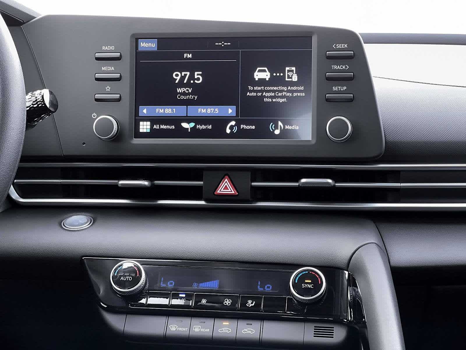 2026 Hyundai Elantra Hybrid Blue