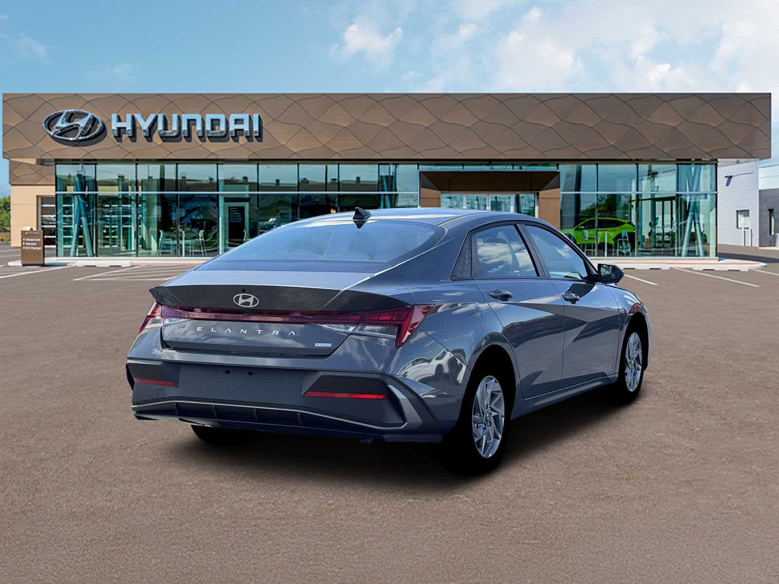 2026 Hyundai Elantra Hybrid Blue