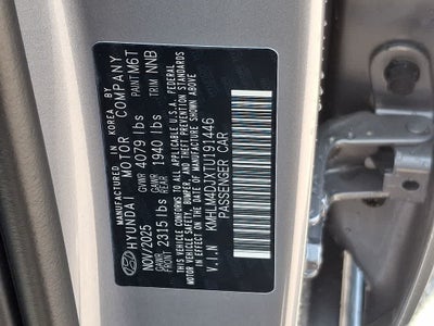 2026 Hyundai Elantra Hybrid Blue