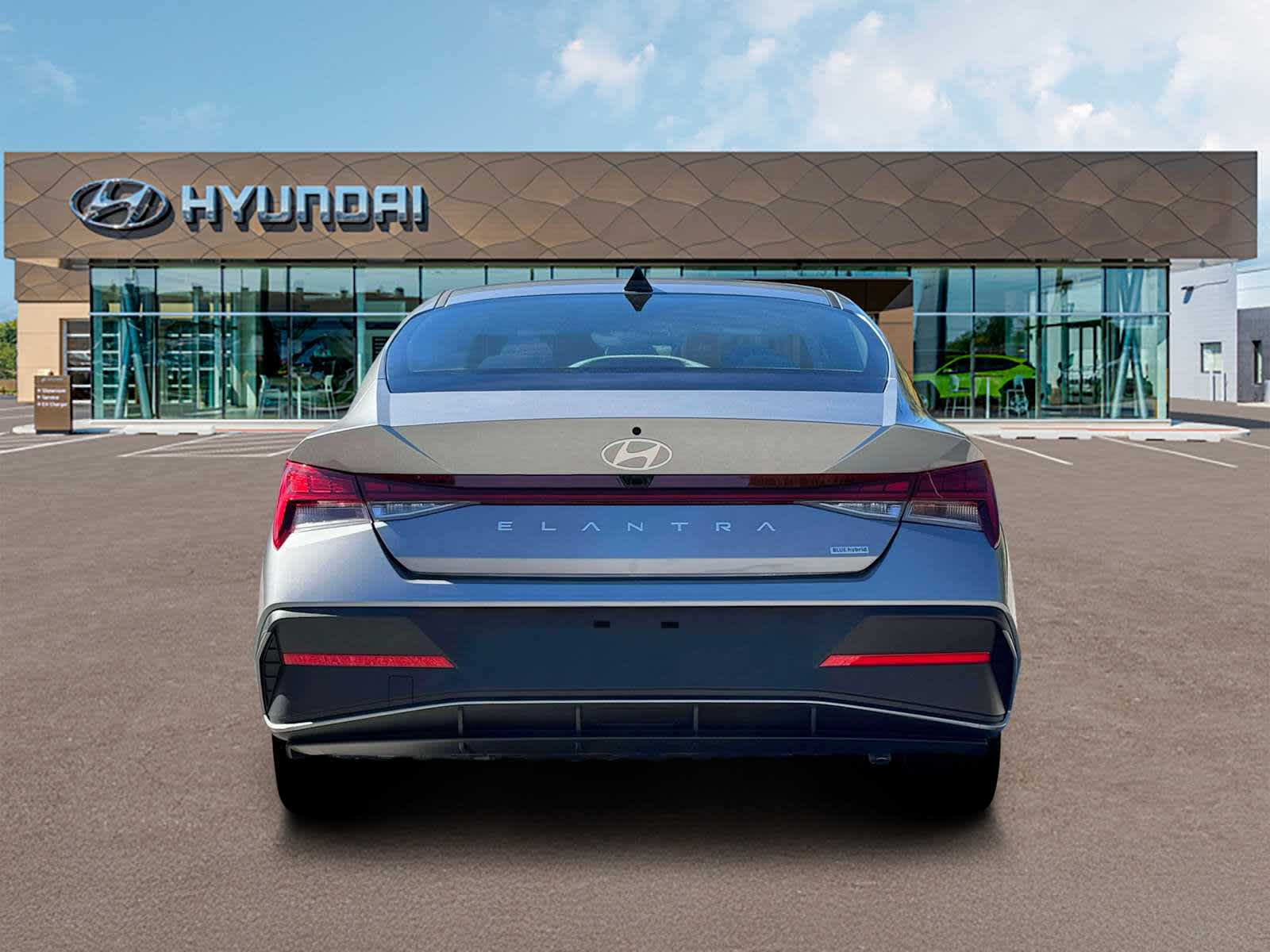 2026 Hyundai Elantra Hybrid Blue