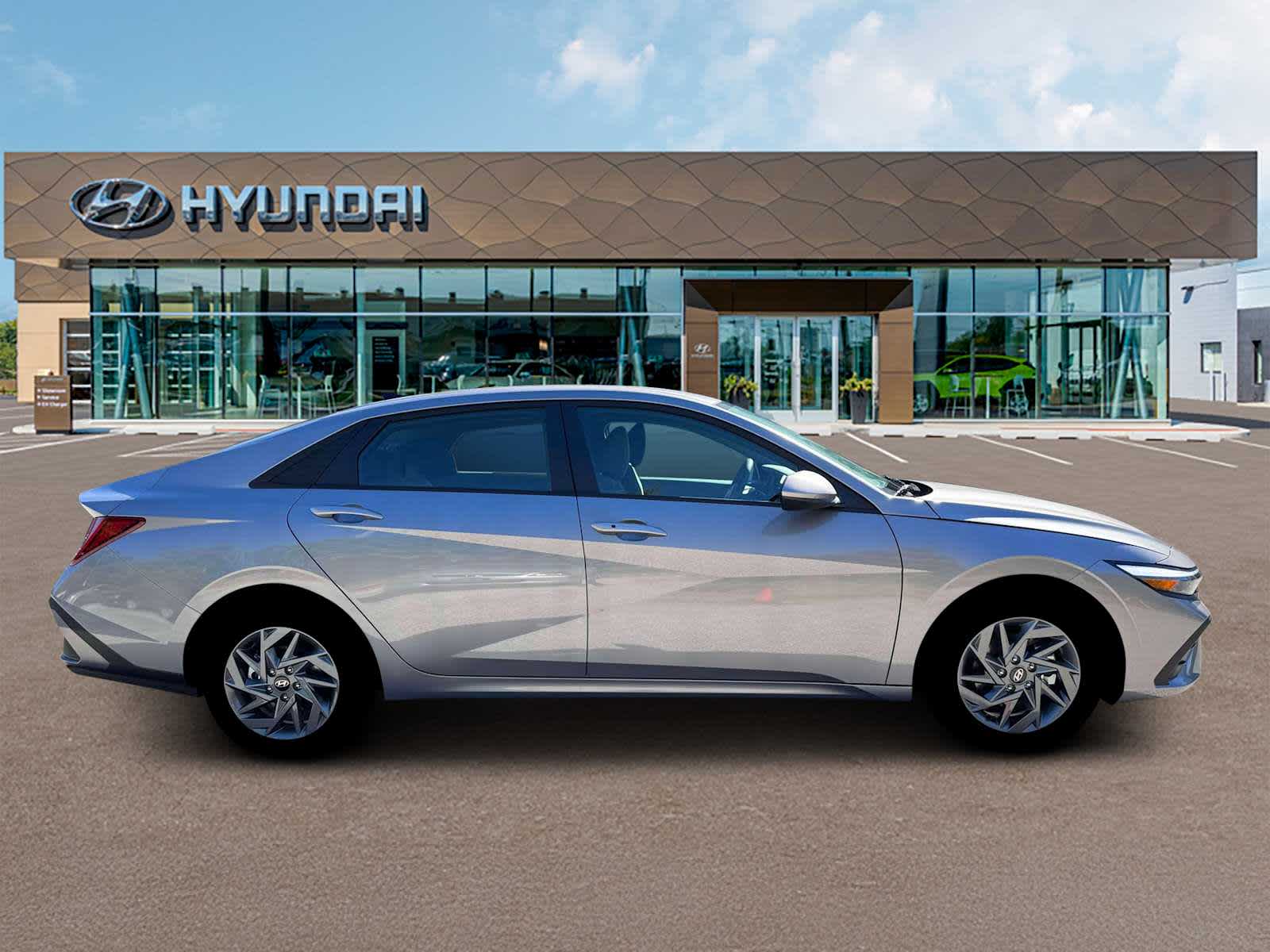 2026 Hyundai Elantra Hybrid Blue