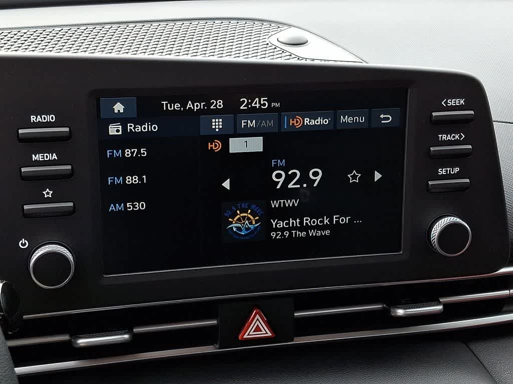 2026 Hyundai Elantra Hybrid Blue