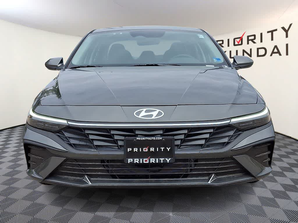 2026 Hyundai Elantra Hybrid Blue