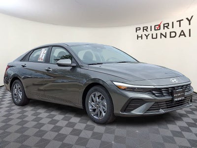 2026 Hyundai Elantra Hybrid Blue
