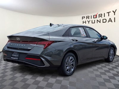 2026 Hyundai Elantra Hybrid Blue