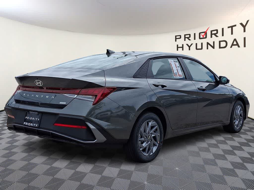 2026 Hyundai Elantra Hybrid Blue