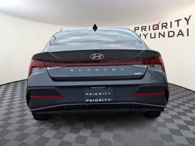 2026 Hyundai Elantra Hybrid Blue