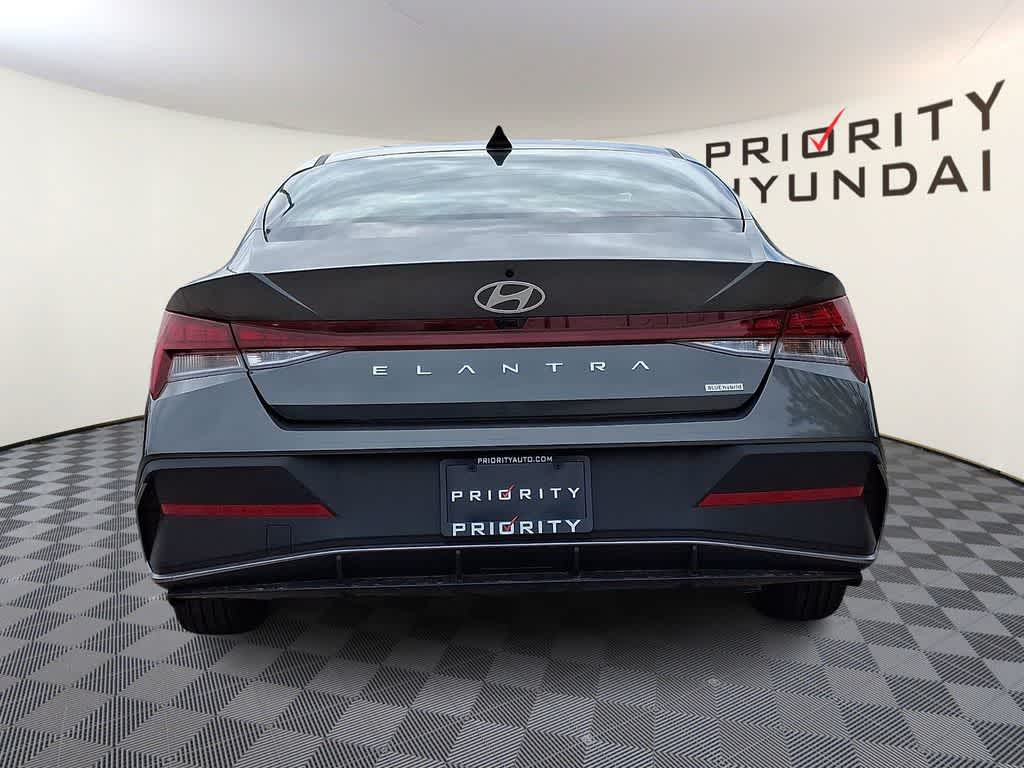 2026 Hyundai Elantra Hybrid Blue
