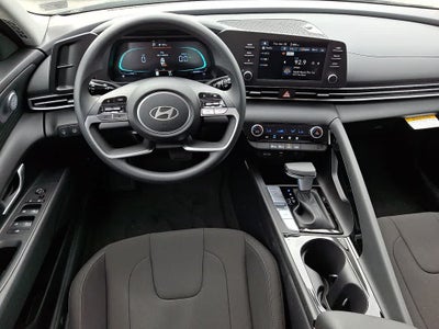 2026 Hyundai Elantra Hybrid Blue
