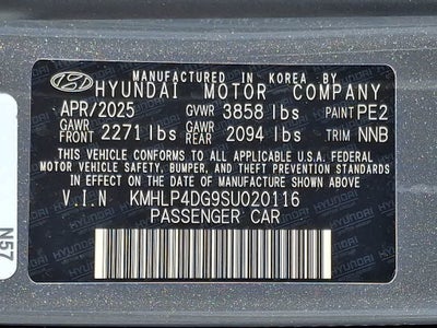 2025 Hyundai Elantra Limited