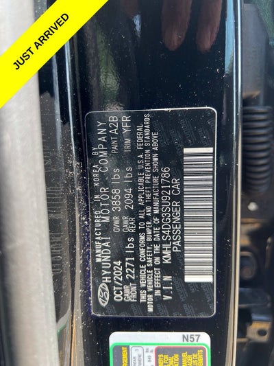 2025 Hyundai Elantra SEL Convenience