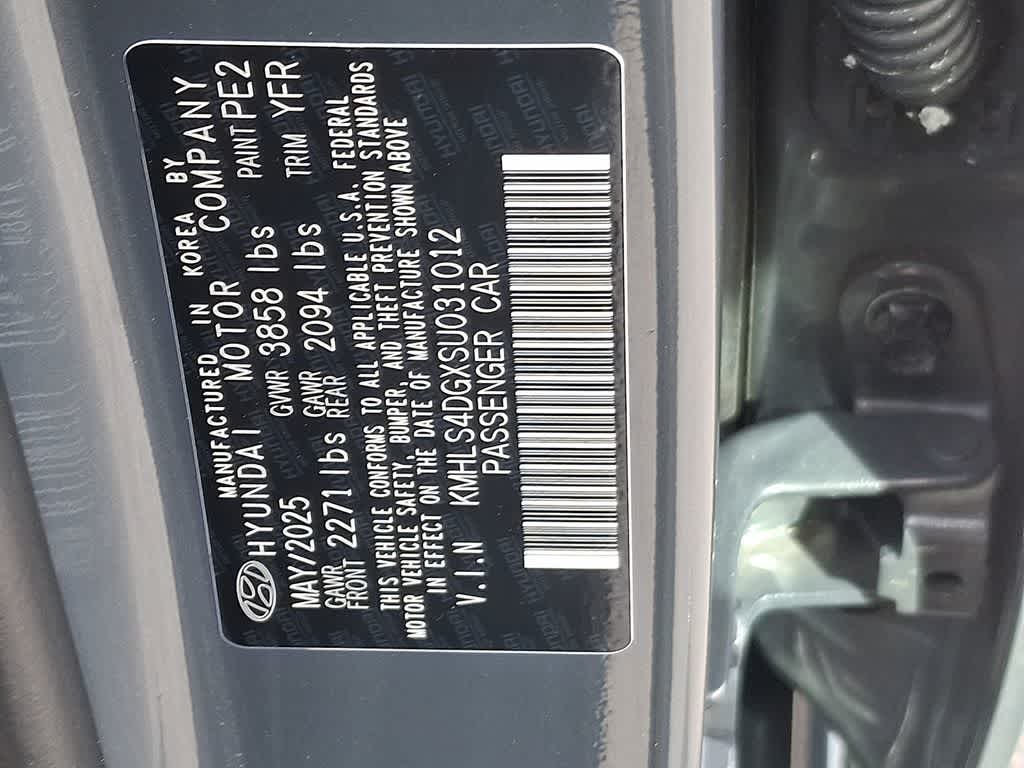 2025 Hyundai Elantra SEL Convenience