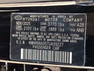 2026 Hyundai Venue SE