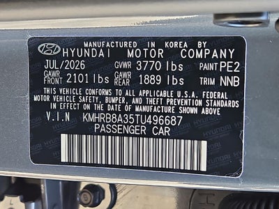 2026 Hyundai Venue SE