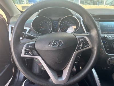 2014 Hyundai Veloster 3dr Cpe Auto w/Black Int