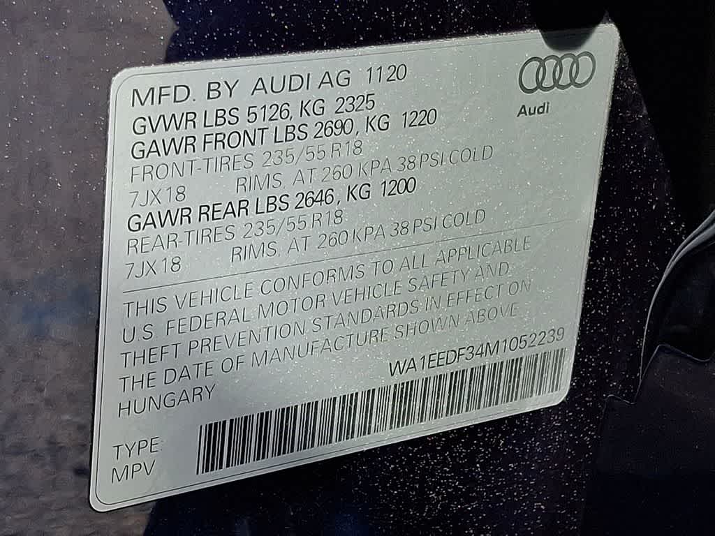 2021 Audi Q3 S line Premium Plus