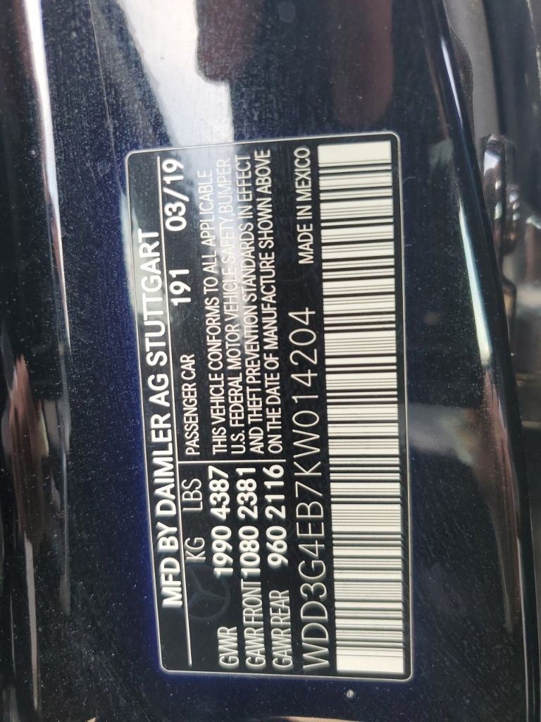 2019 Mercedes-Benz A 220 A 220