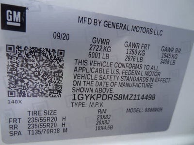 2021 Cadillac XT6 Premium Luxury