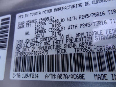 2023 Toyota Tacoma SR