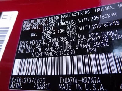 2023 Toyota Highlander LE