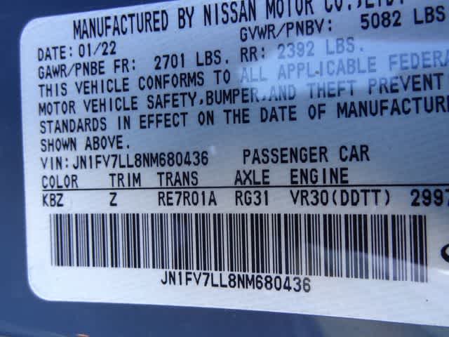 2022 INFINITI Q60 RED SPORT 400