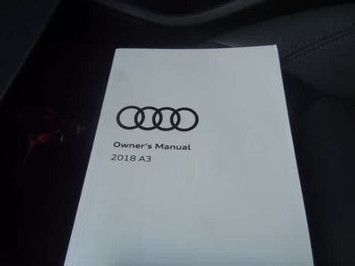 2018 Audi A3 Sedan Premium