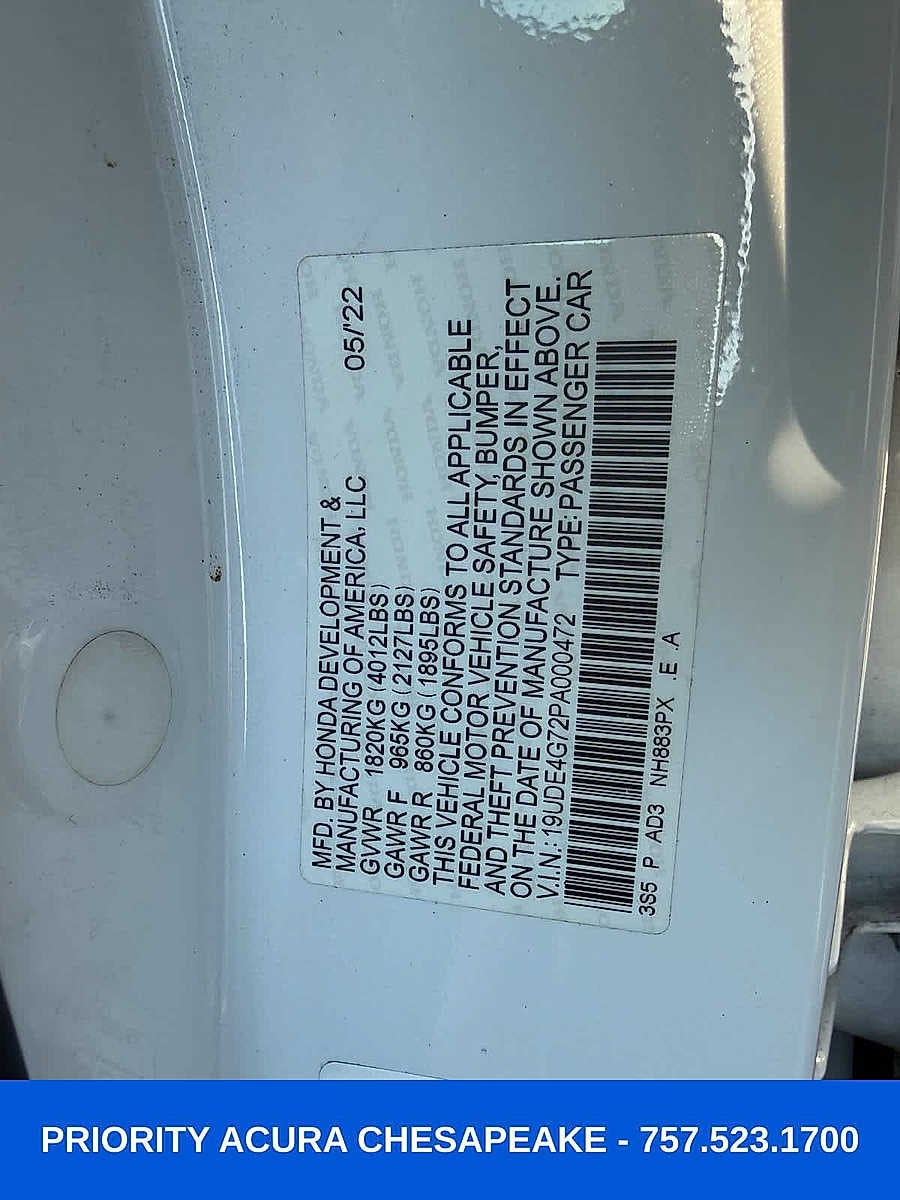 2023 Acura Integra w/A-Spec Technology Package