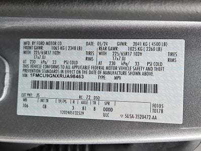 2024 Ford Escape Active