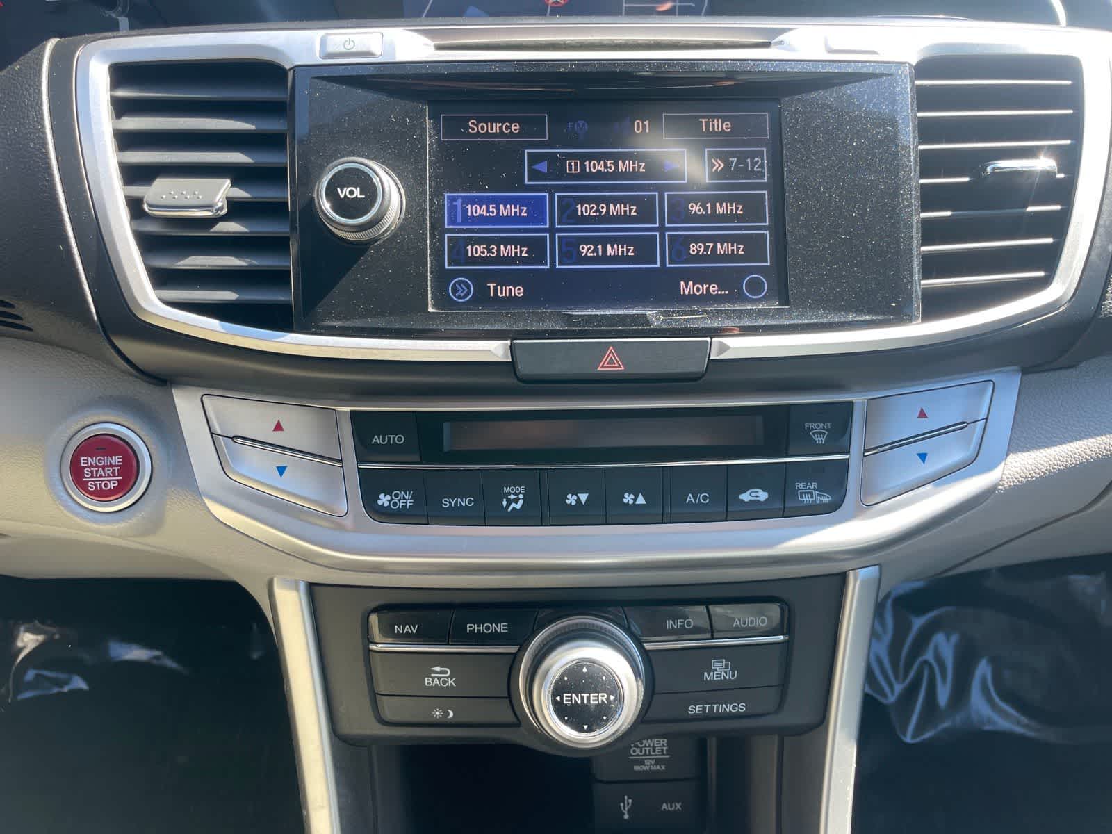 2015 Honda Accord Touring