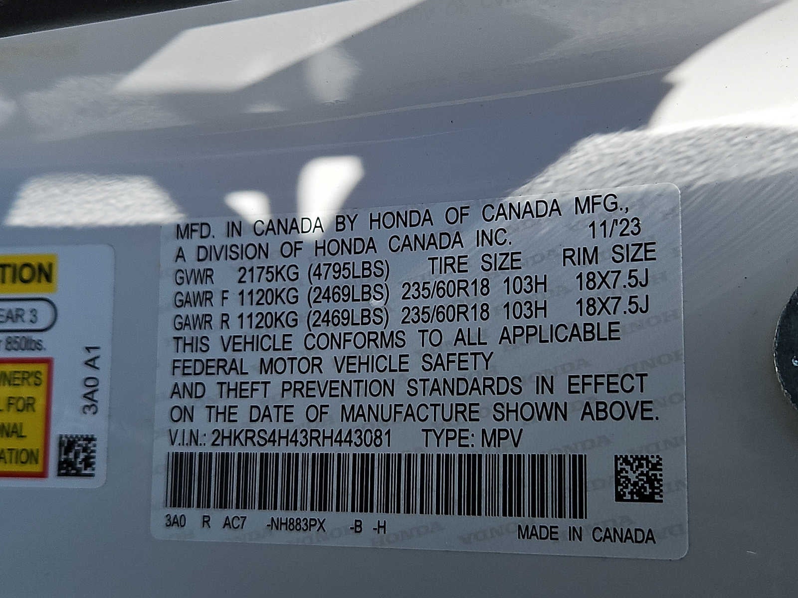 2024 Honda CR-V EX