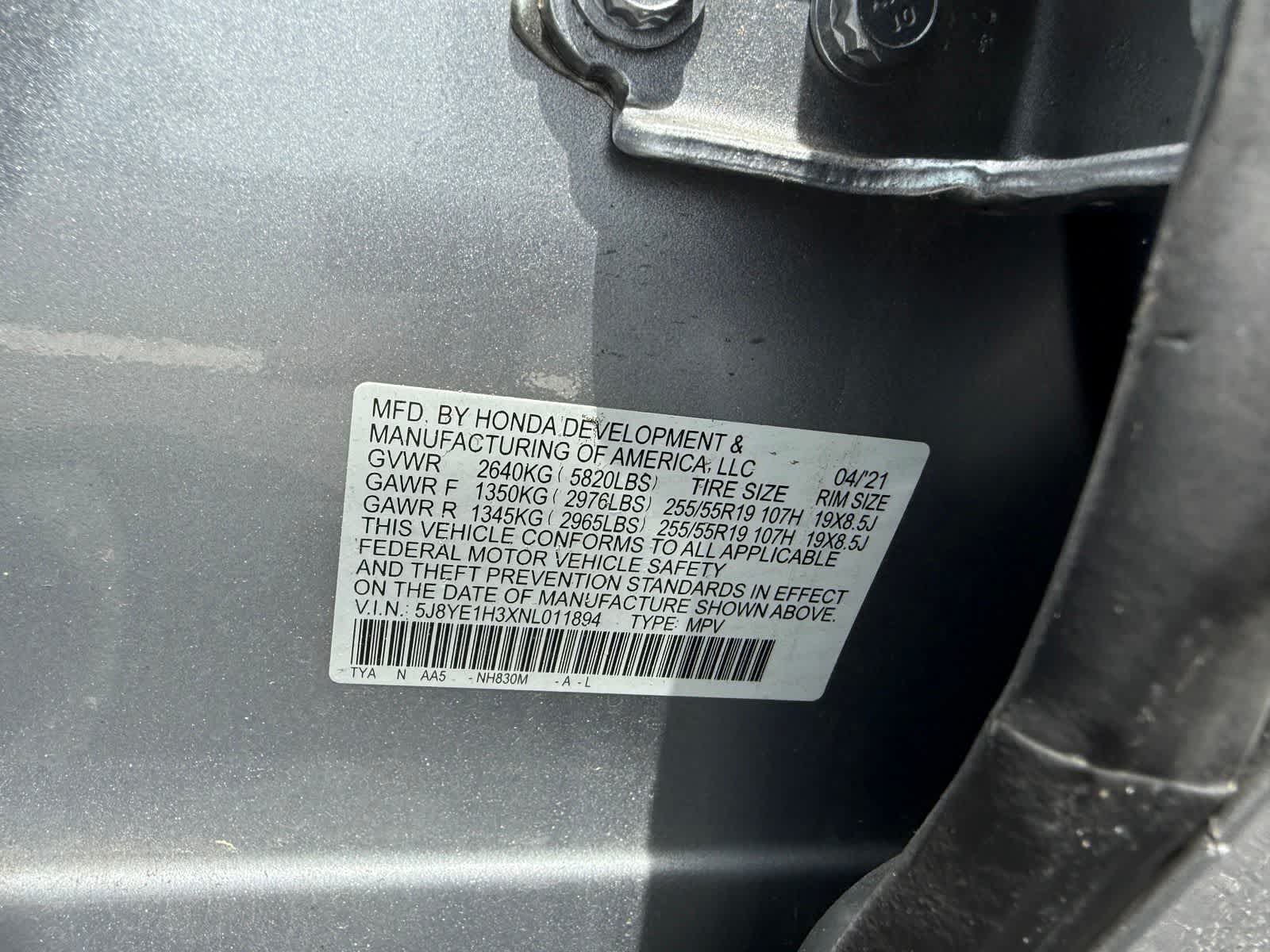 2022 Acura MDX Base
