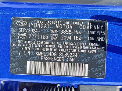 2025 Hyundai Elantra SEL Convenience