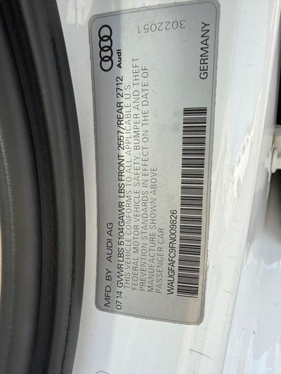 2015 Audi A6 2.0T Premium Plus